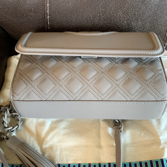 Tory Burch Fleming Matte Small Convertible Shoulder Bag - Picture 11 of 15